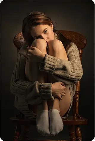 رقص زندگی دختر افسرده